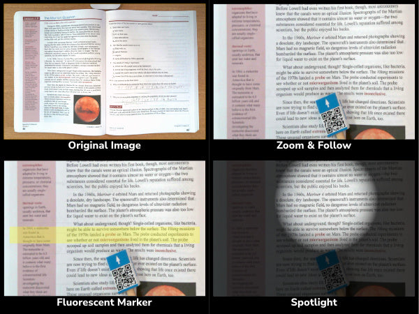 (2023) OKIOCAM W1 13MP Document Camera with Light for Teachers (USB-A/USB-C)